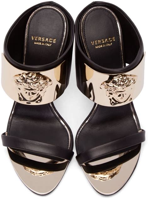 versace medusa latex|versace medusa detail round heels.